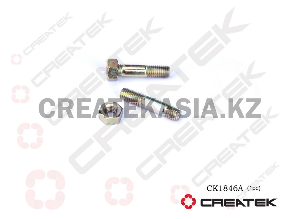 ШПИЛЬКА С ГАЙКОЙ КАРТЕРА МАХОВИКА M10*53 SHACMAN HOWO OEM, AT
