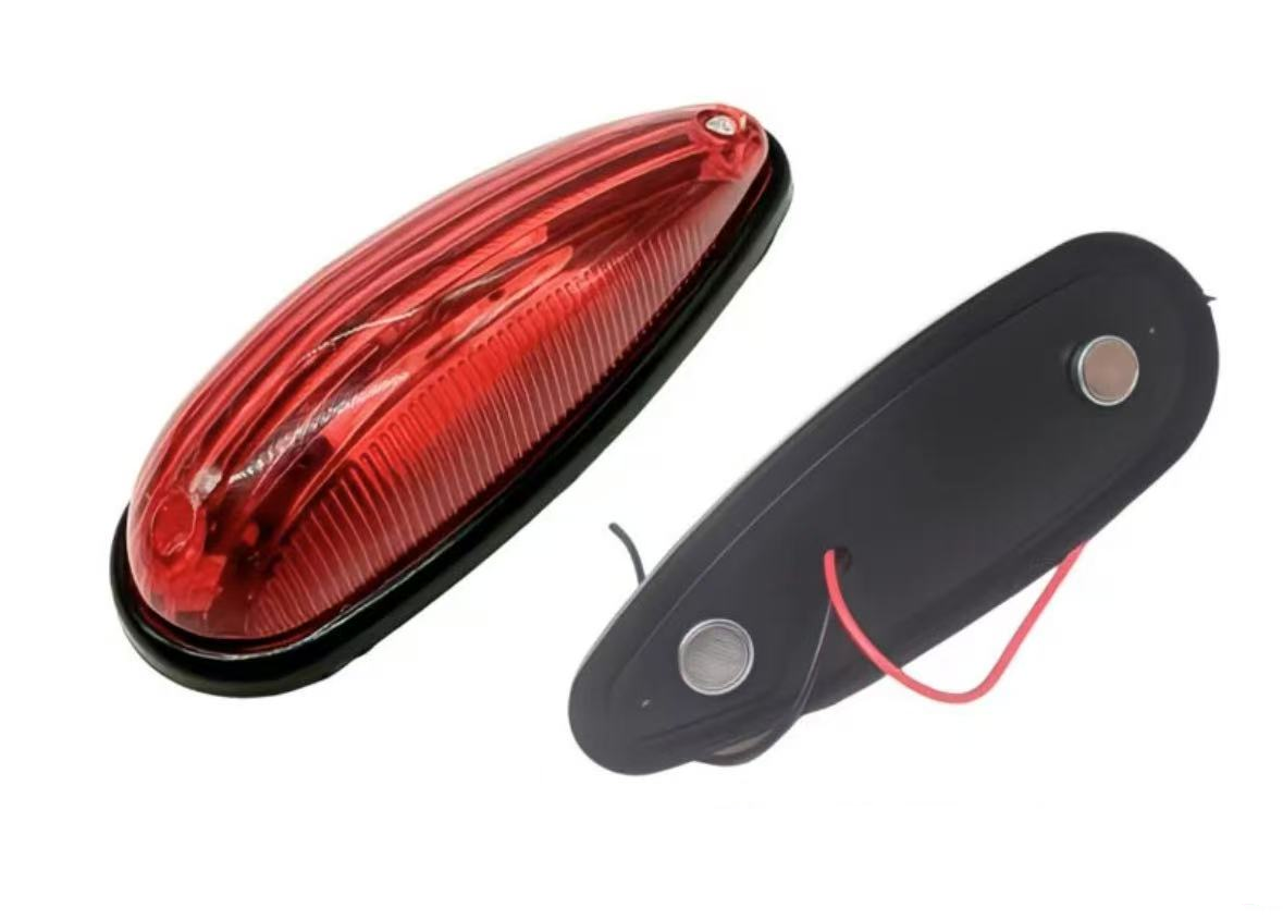ФОНАРЬ ГАБАРИТНЫЙ ПРИЦЕПА LED 12-24V 04614 9.5СМ*15СМ КРАСНЫЙ, AT